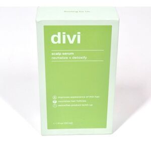 Divi Scalp Serum Revitalize + Detoxify For Thinning Hair NIB